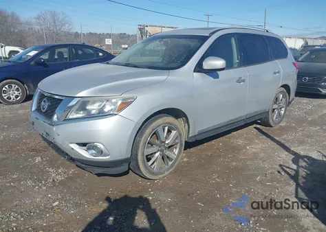 2013 Nissan Pathfinder Platinum from USA, damaged, VIN 5N1AR2MM4DC614035